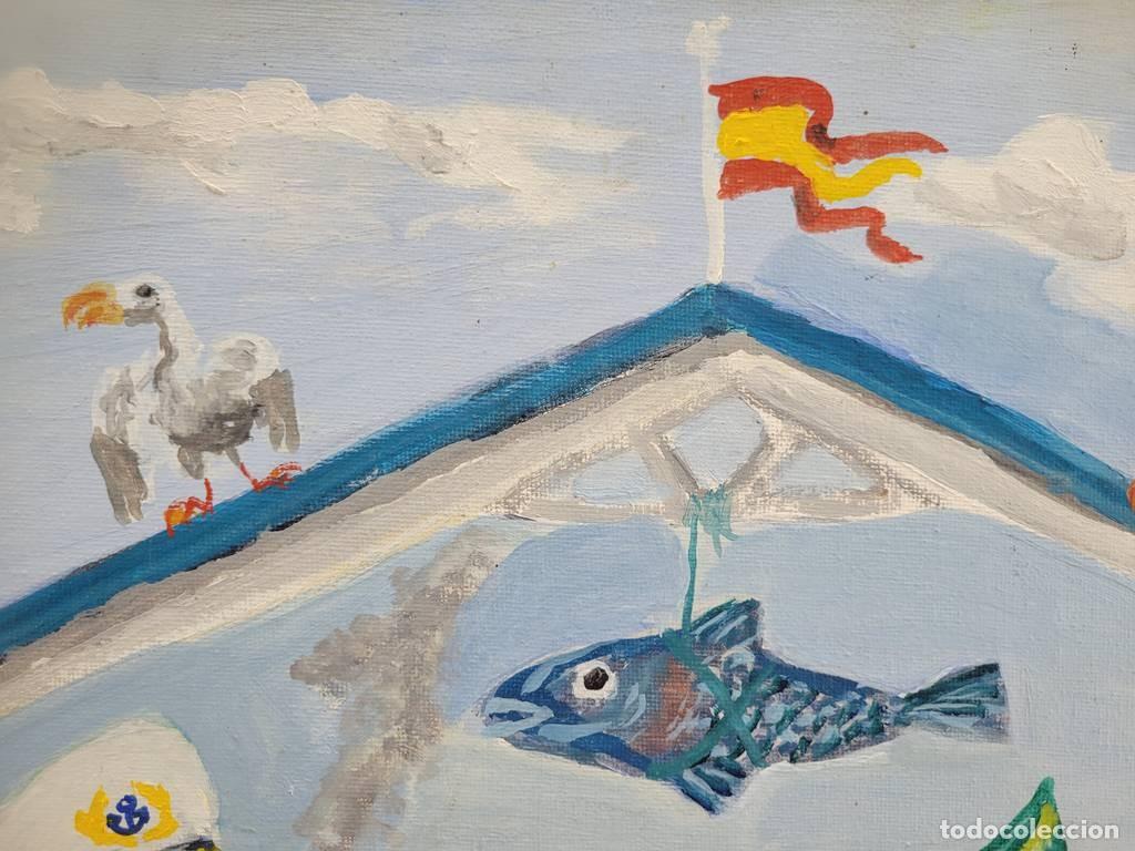 Arte: CUADRO PINTADO AL &Oacute;LEO - Foto 3