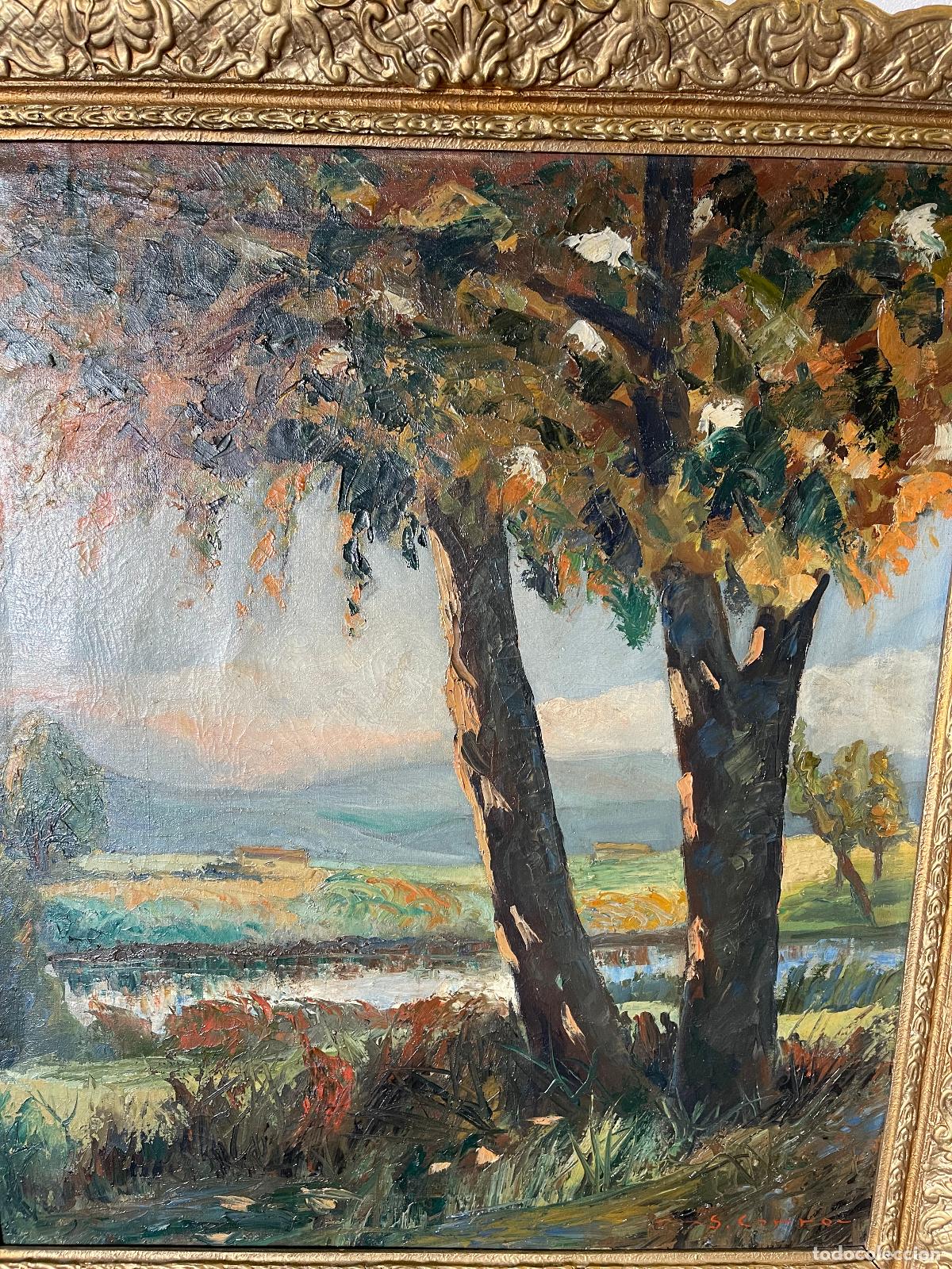 Arte: cuadro oleo sobre lienzo firmado - Foto 2