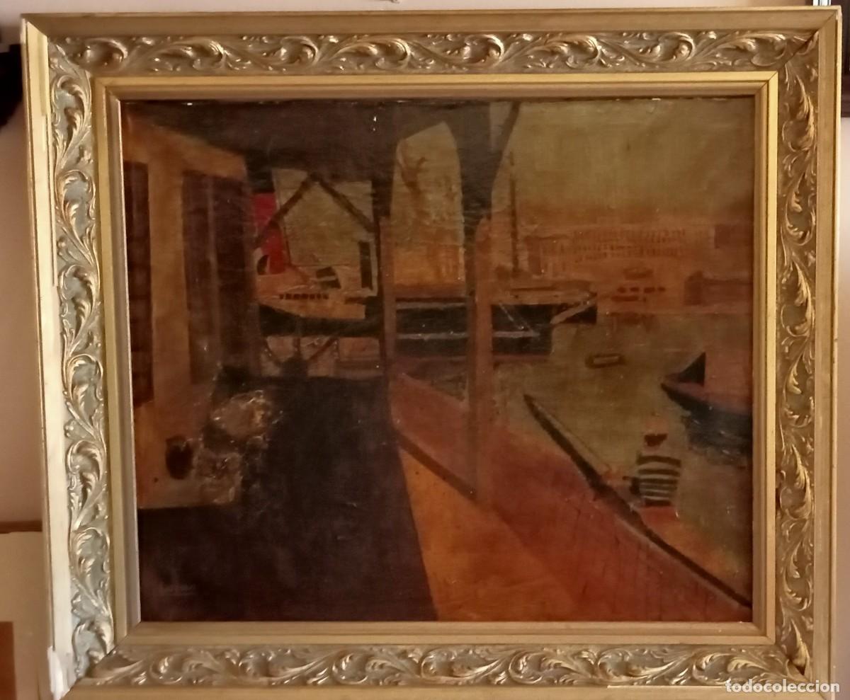 Arte: OLEO ESCENA DE GONDOLERO - Foto 1