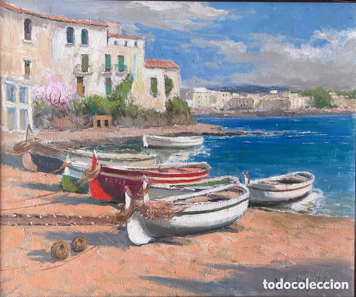 Arte: Francesc Carbonell Massabe &ldquo;Cadaques&rdquo; - Foto 1