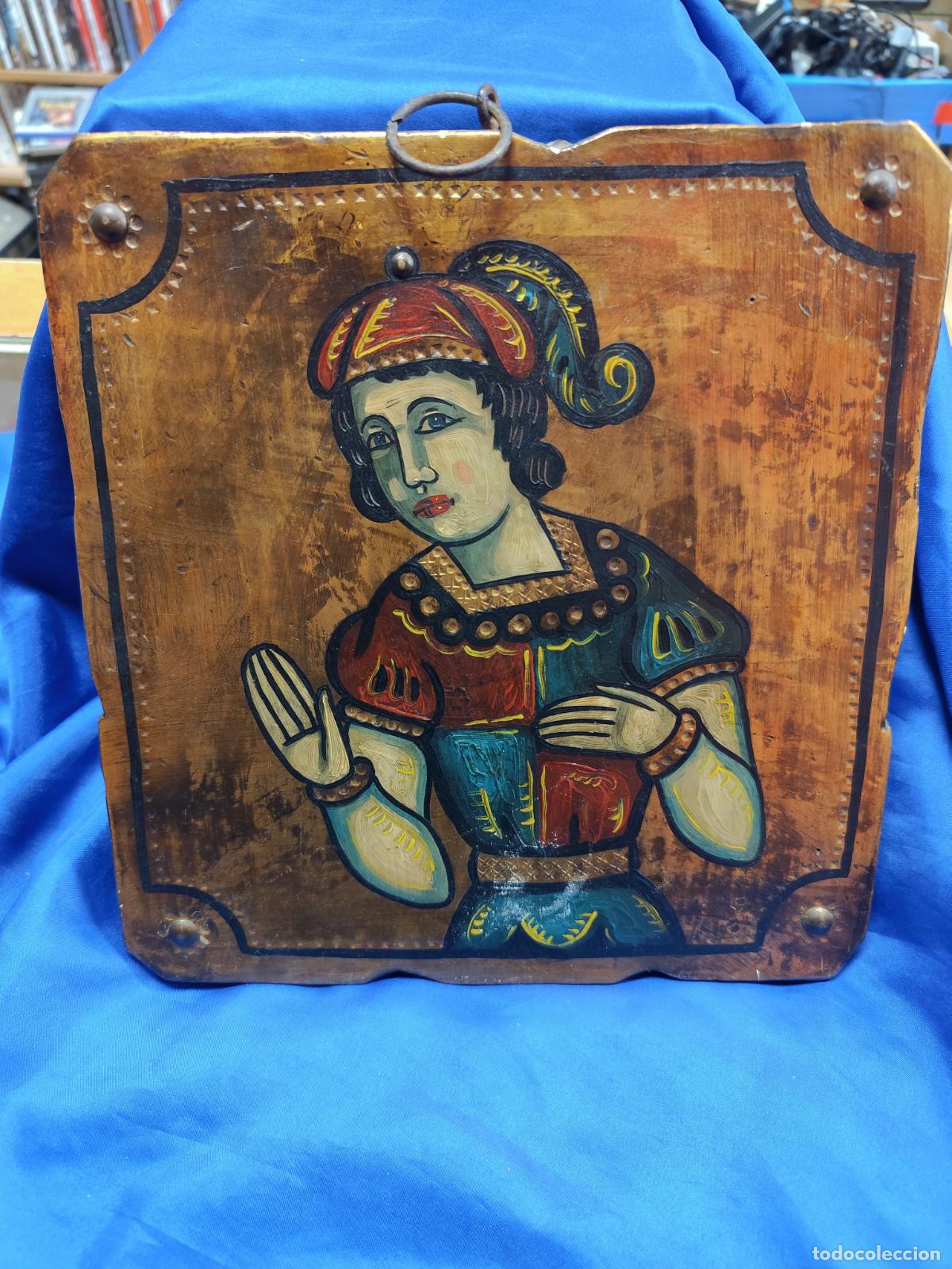 Arte: CUADRO PINTADO SOBRE MADERA - Foto 3