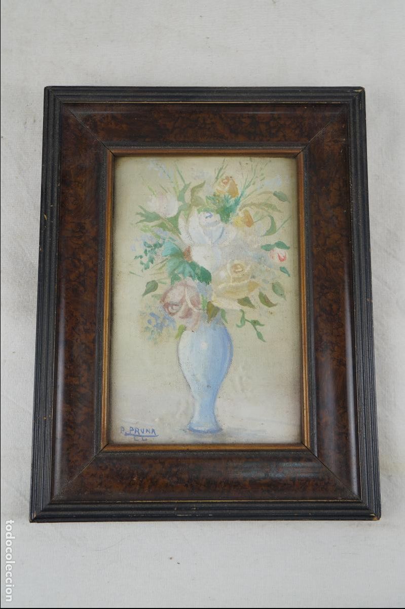 Arte: Lote de 5 cuadros de P. Pruna LL - Foto 5