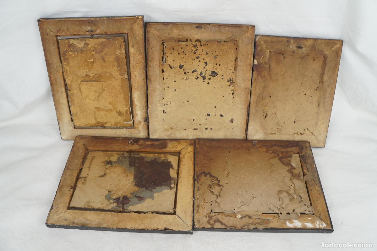 Arte: Lote de 5 cuadros de P. Pruna LL - Foto 7