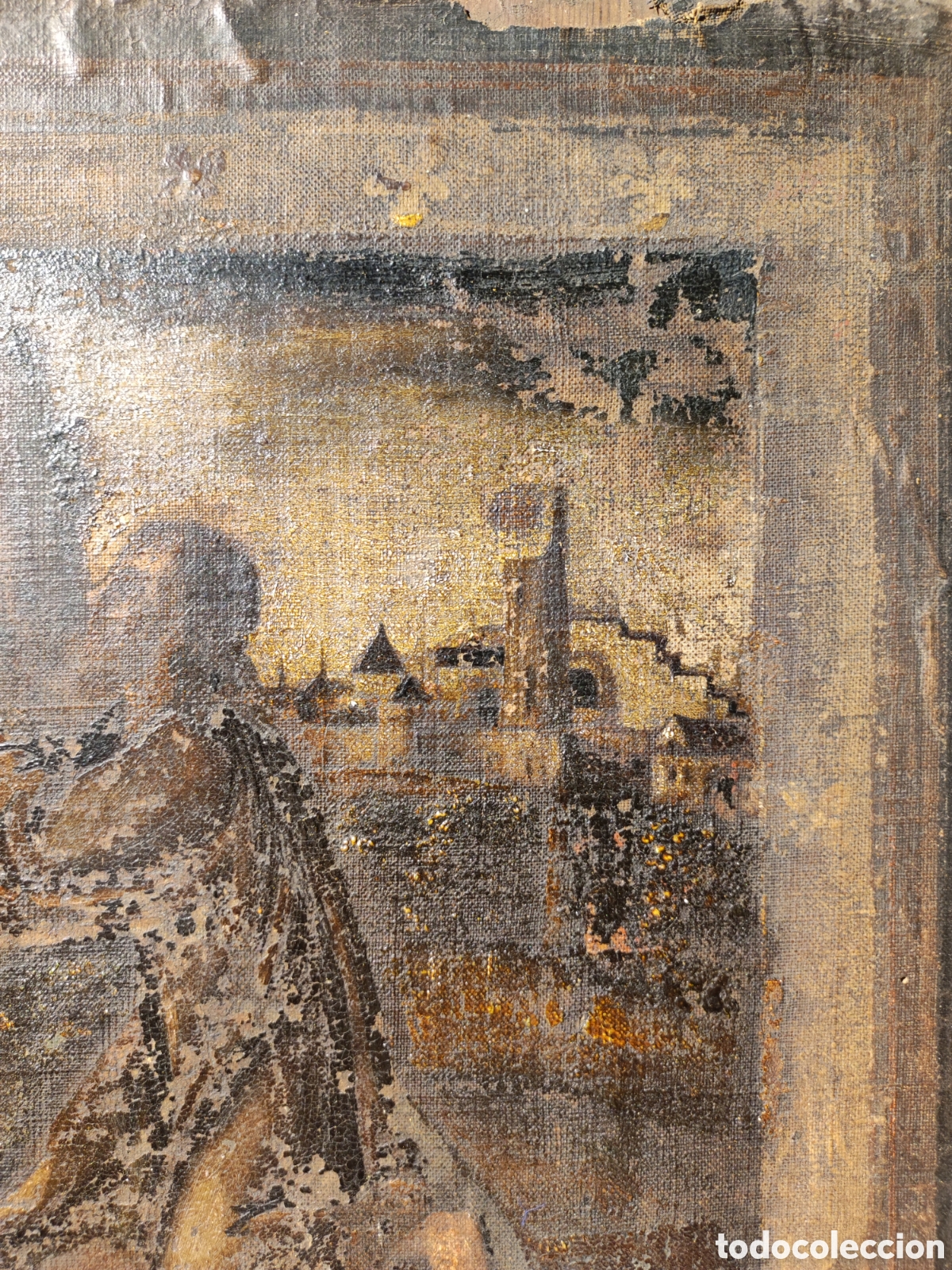 Arte: Tr&iacute;ptico pintado siglo XVI - Foto 10