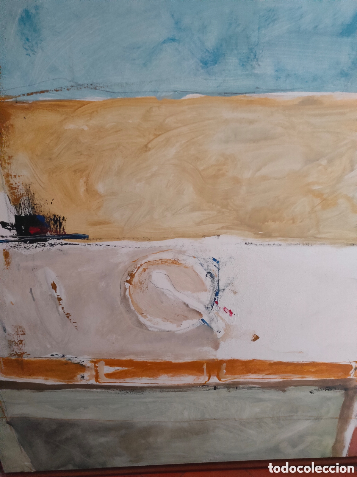Arte: &Oacute;leo sobre lienzo J.Vila. - Foto 2