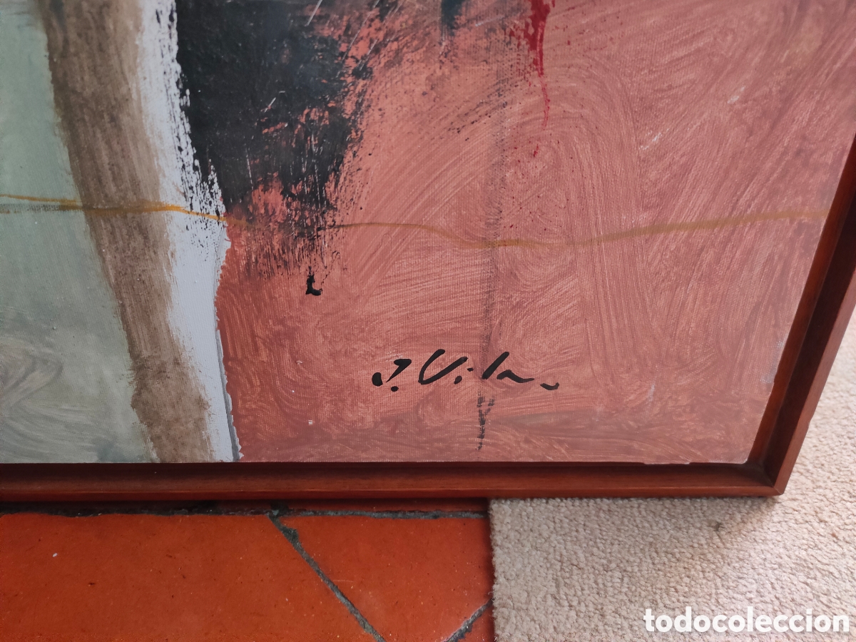 Arte: &Oacute;leo sobre lienzo J.Vila. - Foto 6