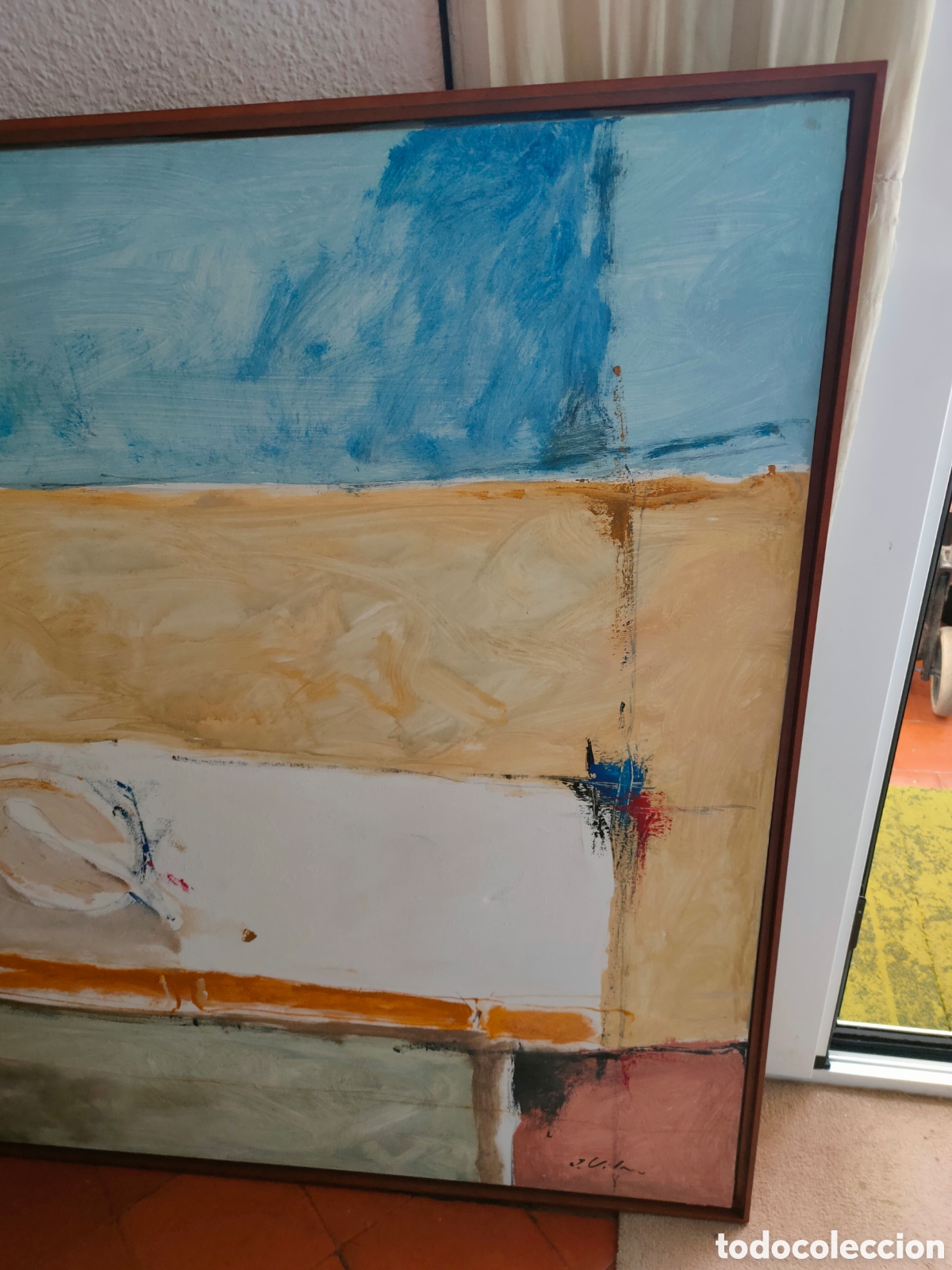 Arte: &Oacute;leo sobre lienzo J.Vila. - Foto 9