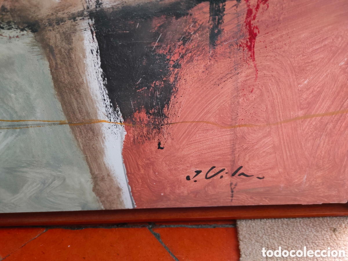 Arte: &Oacute;leo sobre lienzo J.Vila. - Foto 10