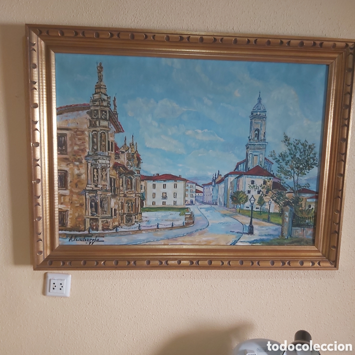 CUADRO AL OLEO PINTADO