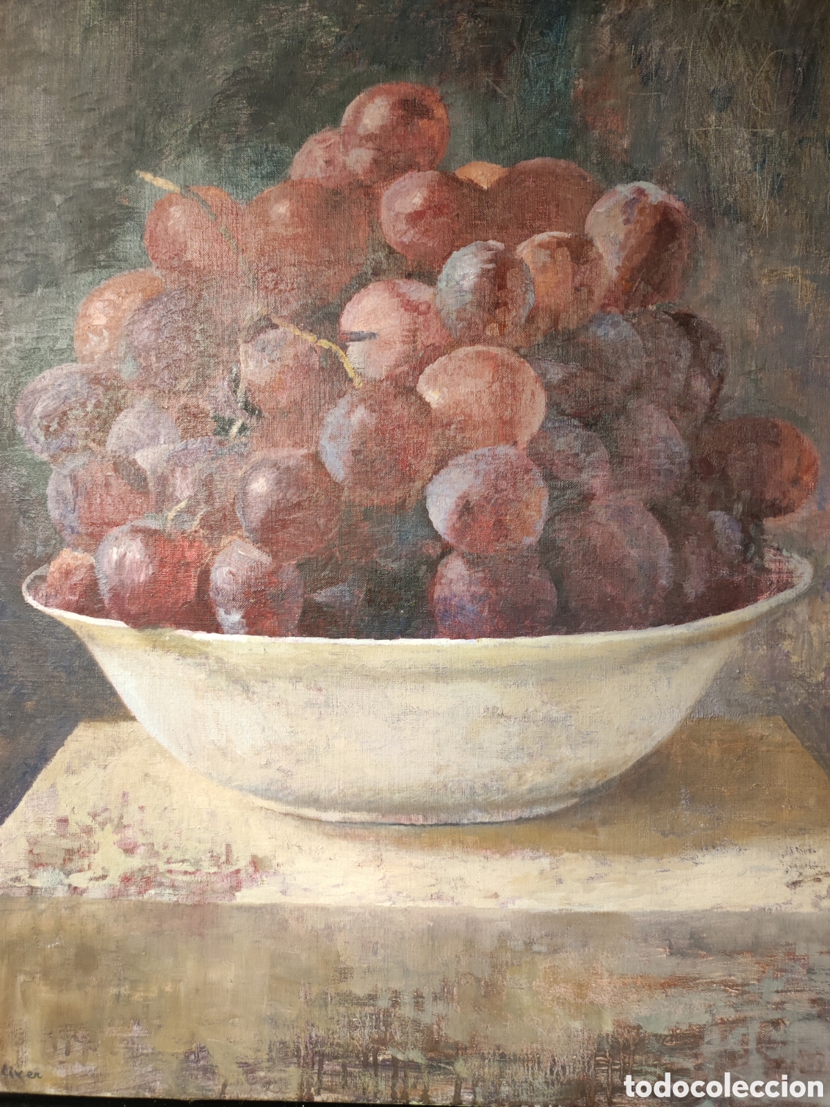 Arte: Bodeg&oacute;n de frutas firmado - Foto 2