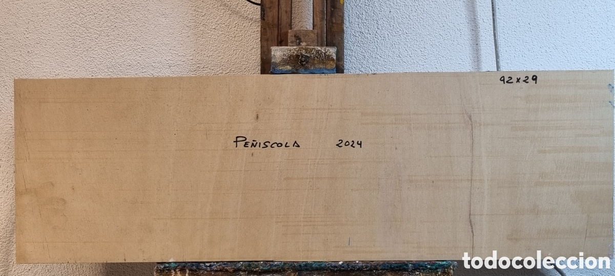 Arte: Pe&ntilde;iscola 2024, oleo sobre madera. - Foto 2