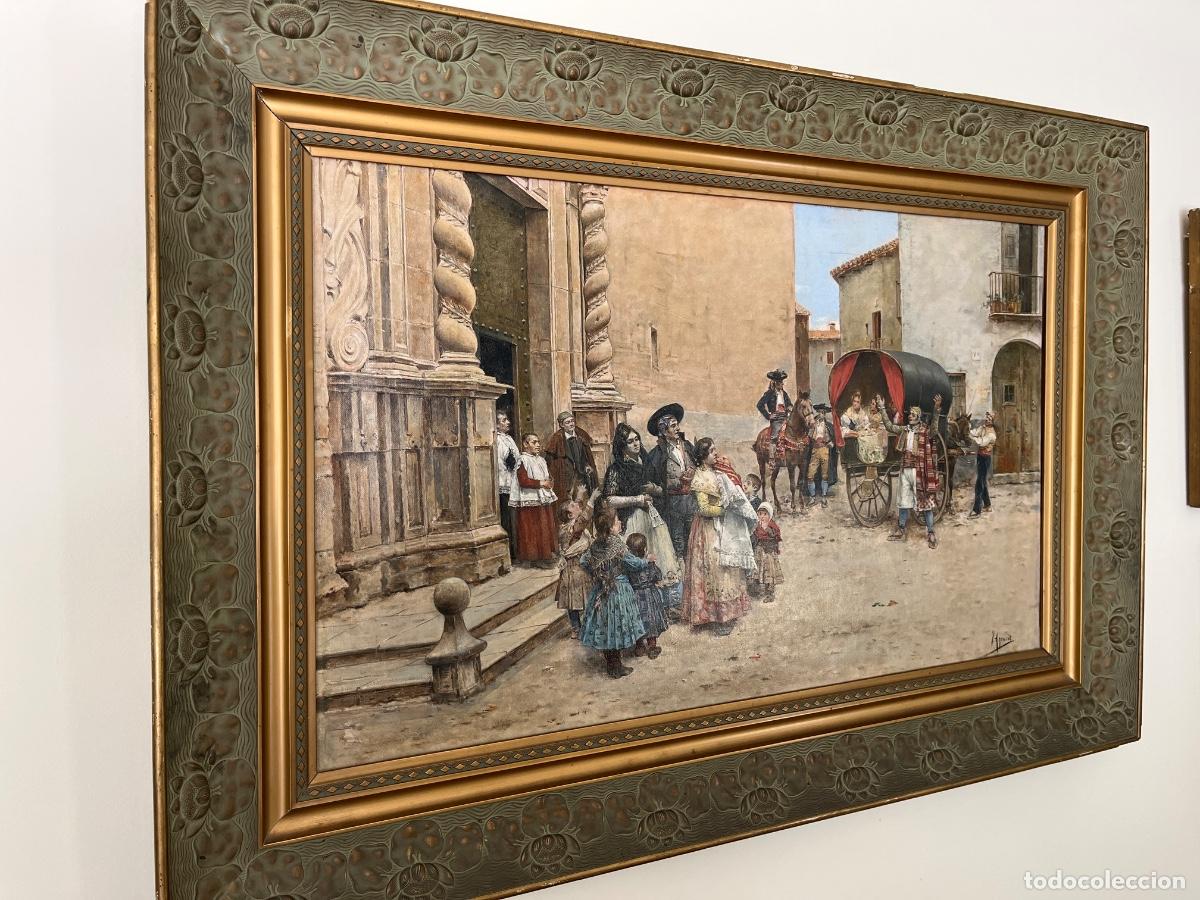 Arte: &Oacute;leo de Joaqu&iacute;n Agrasot. El bautizo - Foto 3