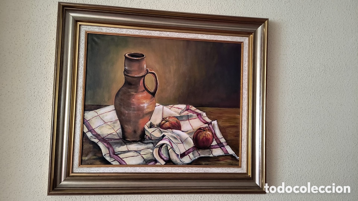 Arte: Oleo Bodeg&oacute;n en marcado - Foto 1