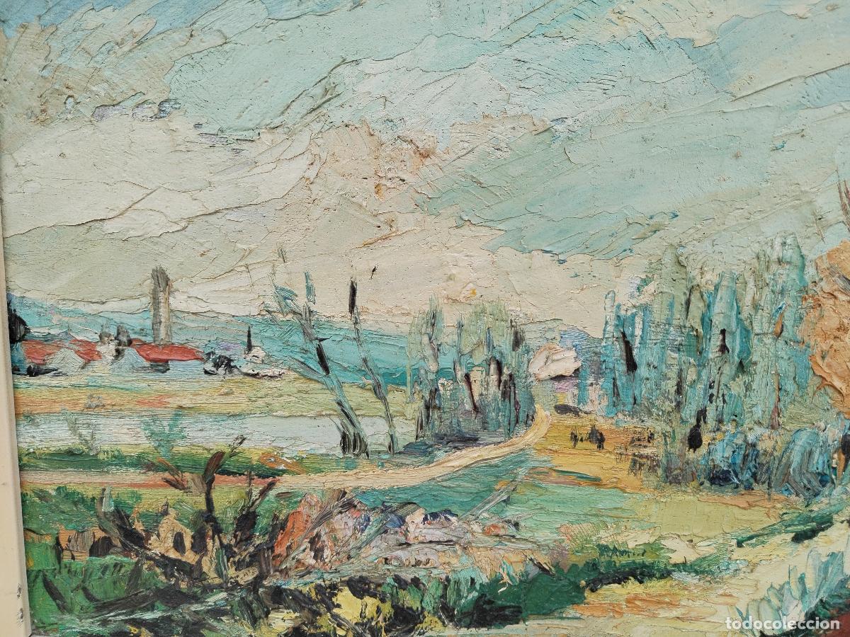 Arte: paisaje original oleo-table - Foto 4