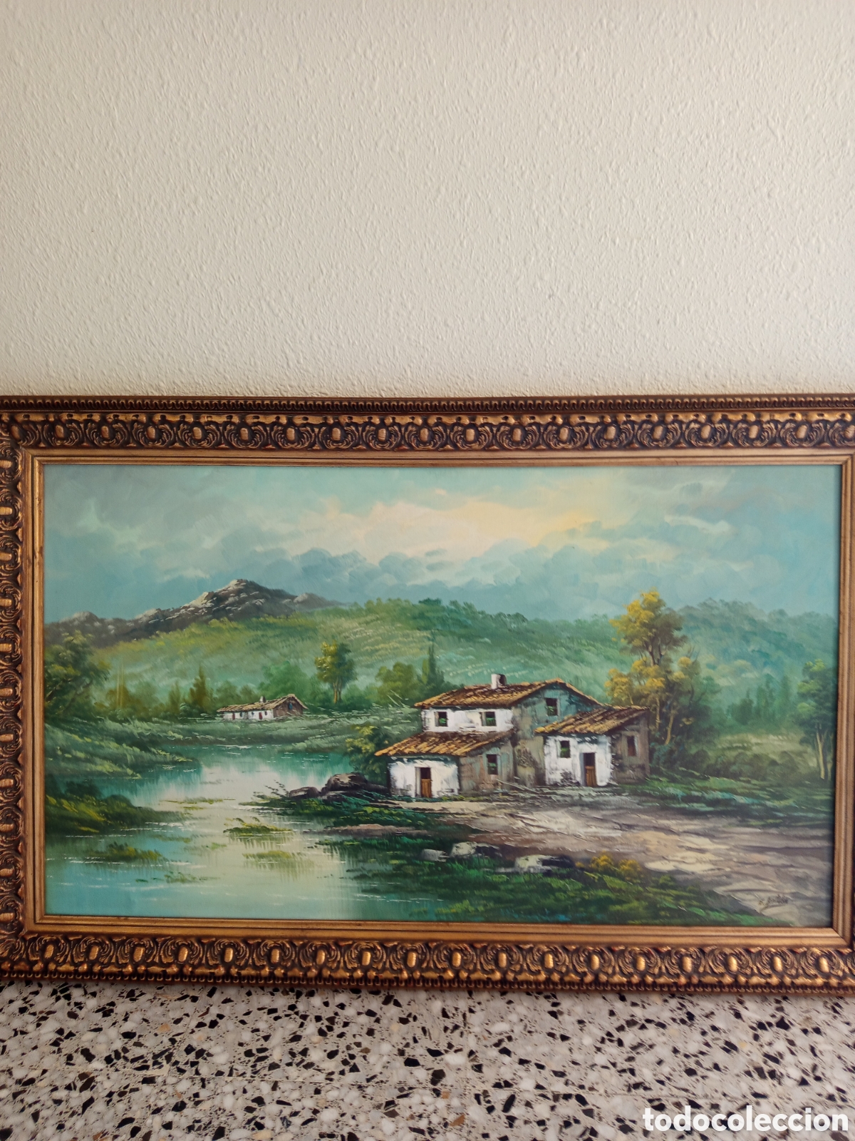 Arte: Cuadro antiguo firmado Belda - Foto 1
