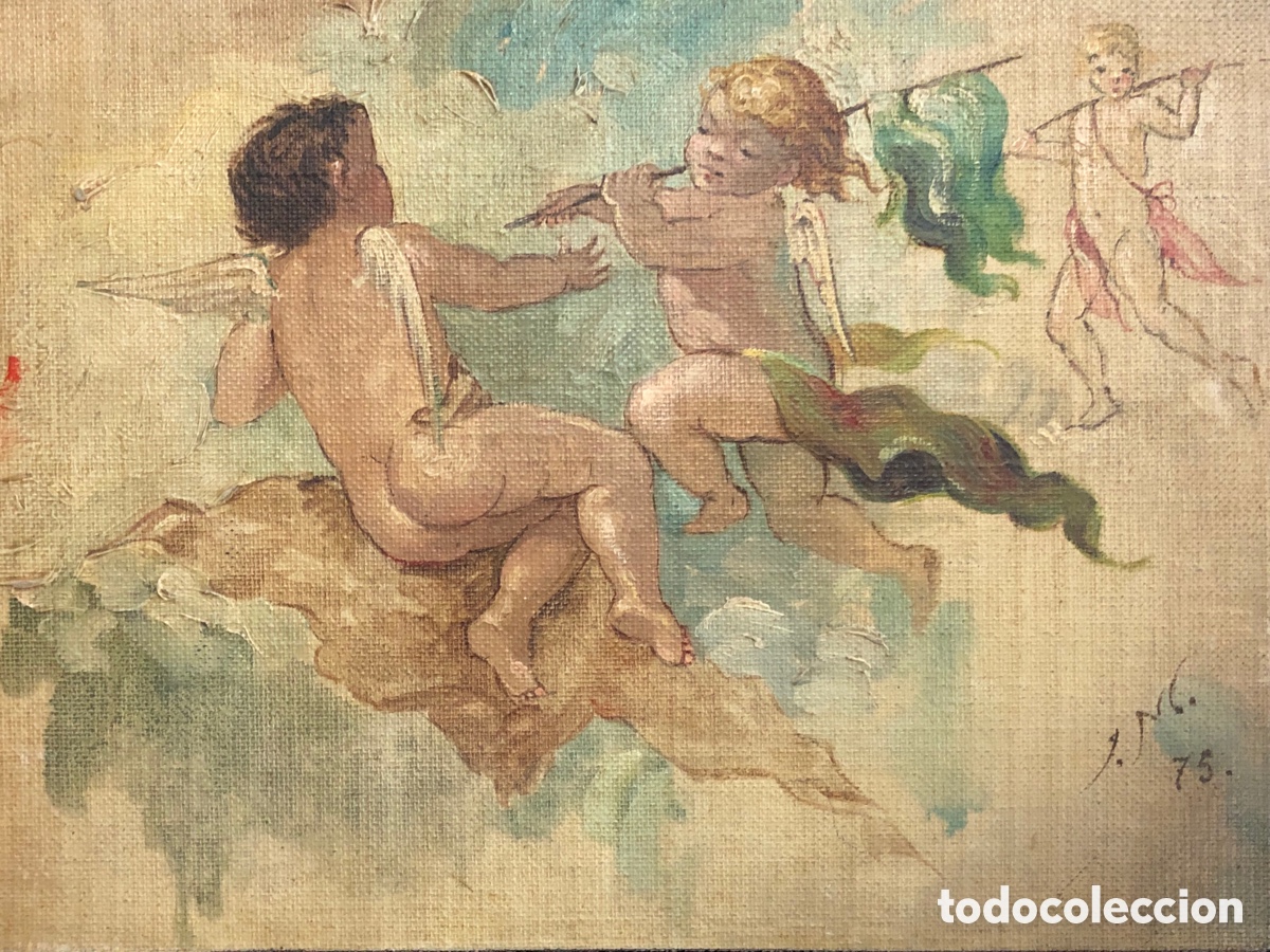 Arte: Oleo sobre tabla 22.5x17.5cm - Foto 2