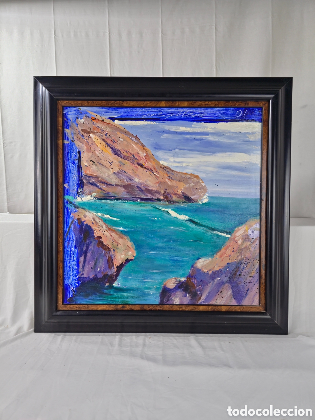 Arte: Formentor Mallorca autoria desconocida - Foto 3
