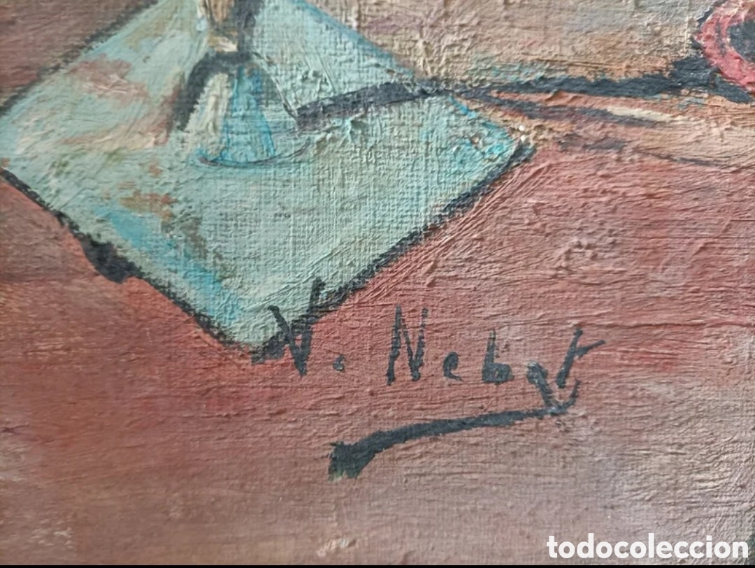 Arte: Nebot oleo de mas de 100 a&ntilde;os. - Foto 2