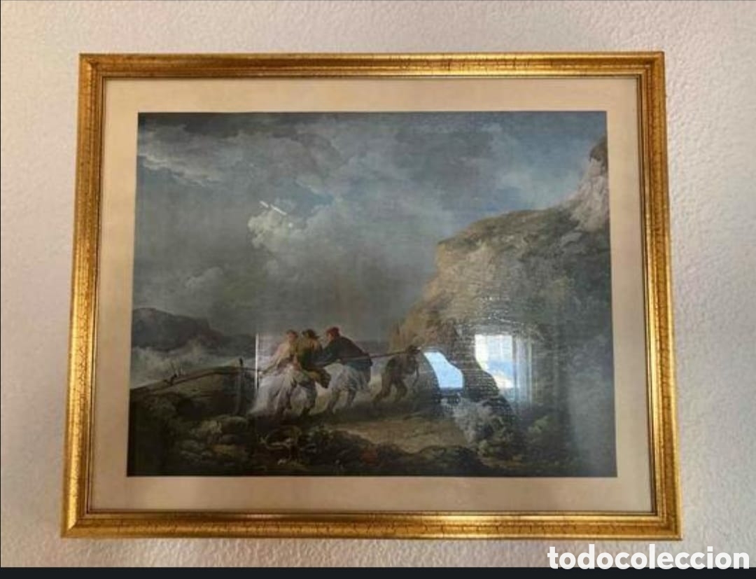Arte: Cuadro marinero pintado a mano - Foto 1