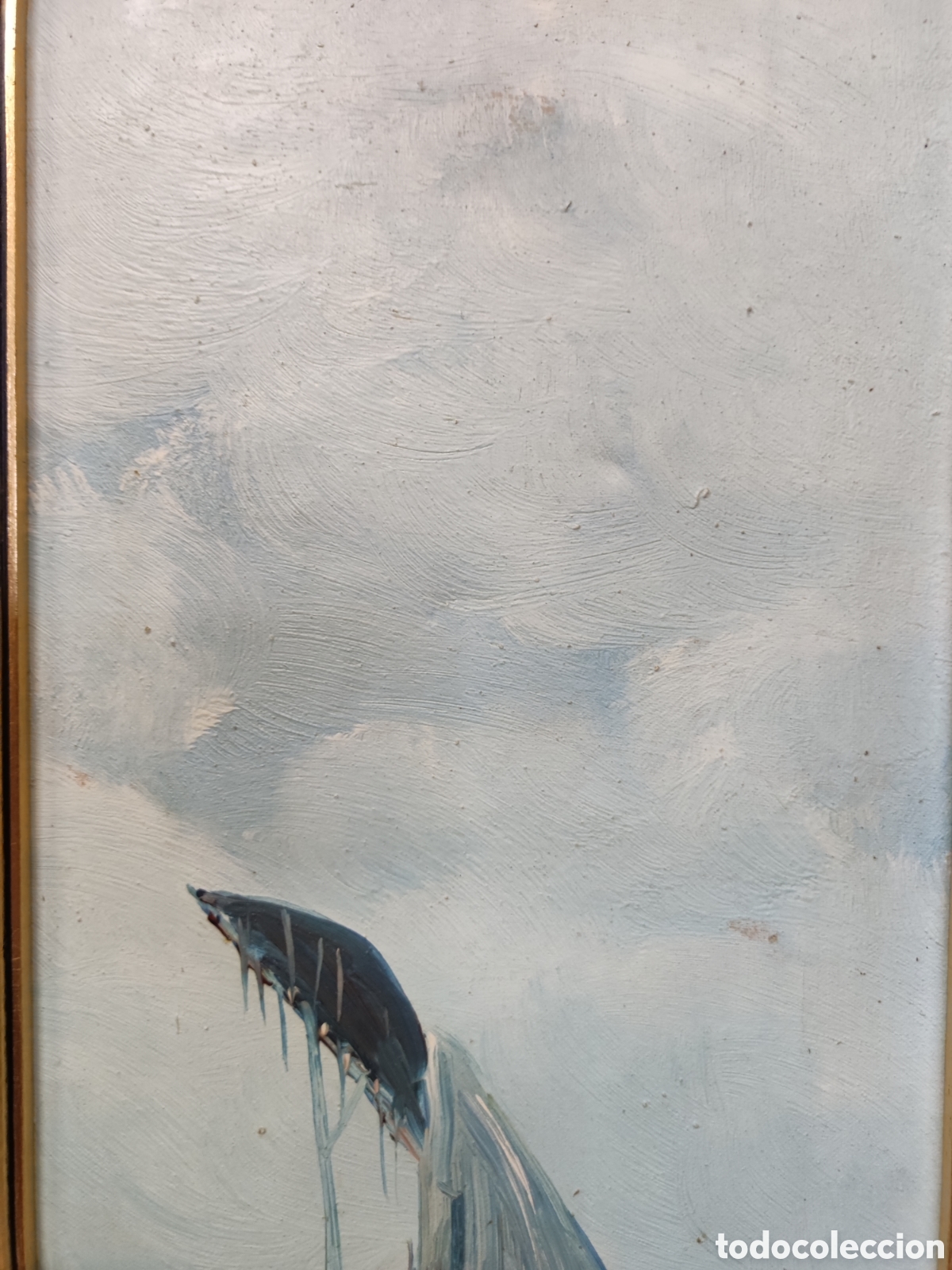 Arte: &Oacute;leo sobre lienzo Marina - Foto 4