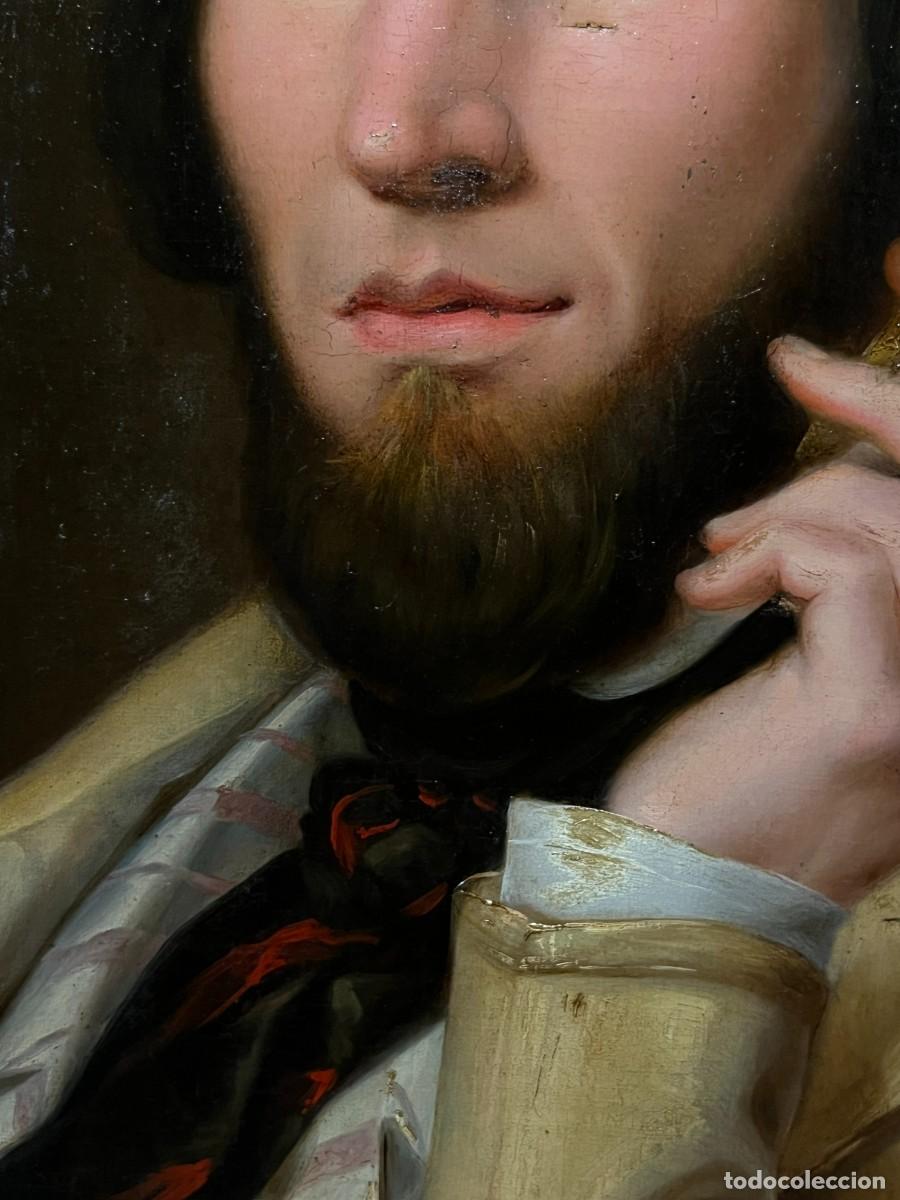Arte: RETRATO JOVEN CON FEZ ROJO - Foto 13