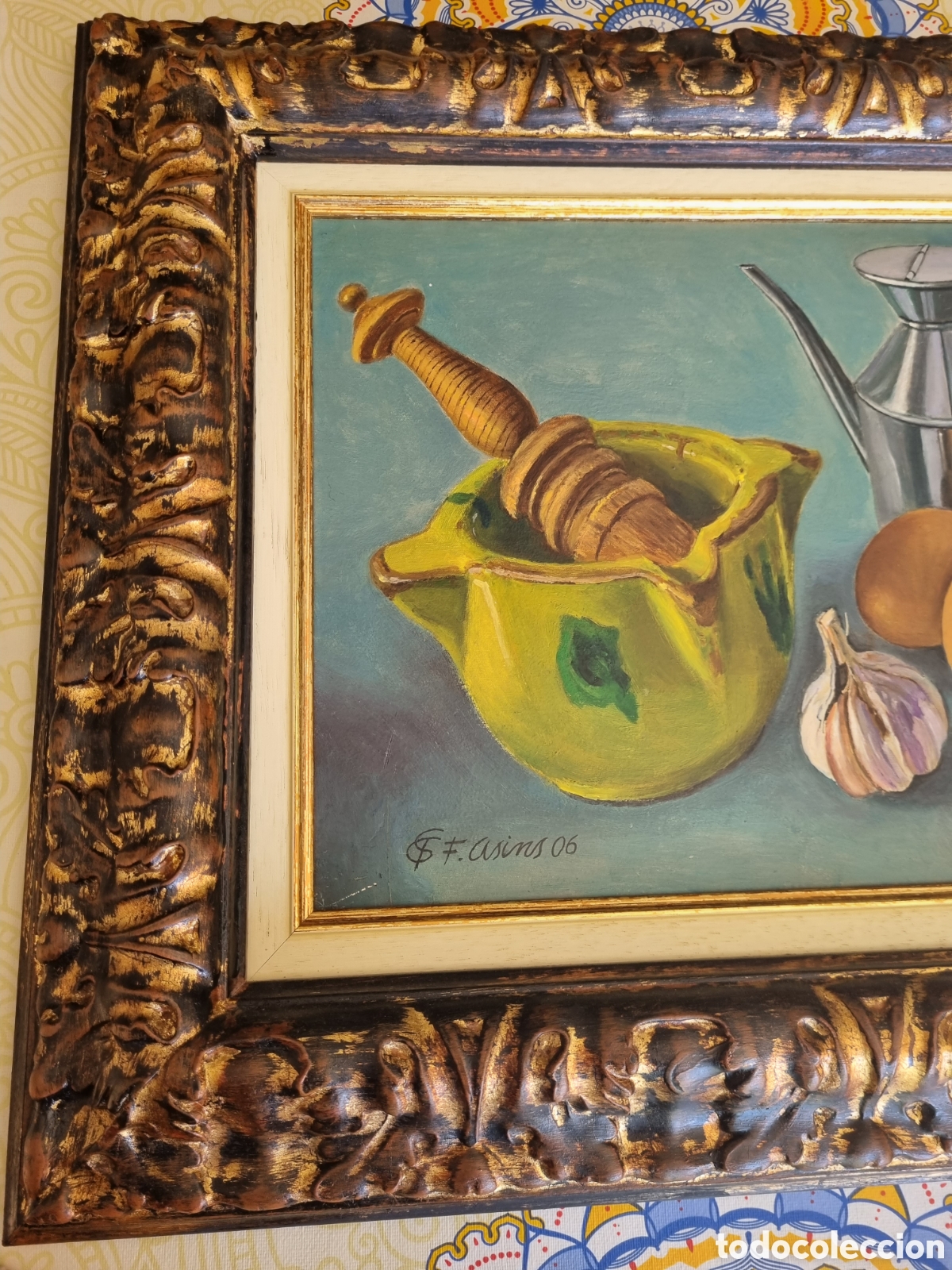 Arte: BODEGON CLASSICO.... - Foto 2
