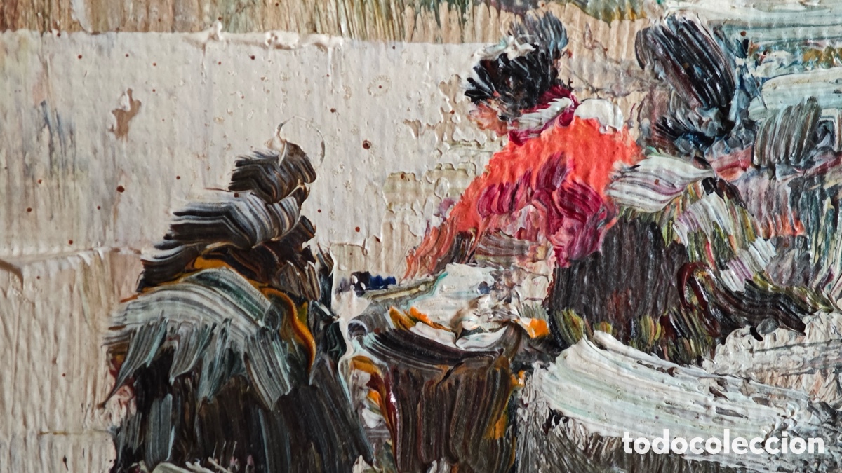 Arte: Dos &oacute;leos en marco espectacular - Foto 7