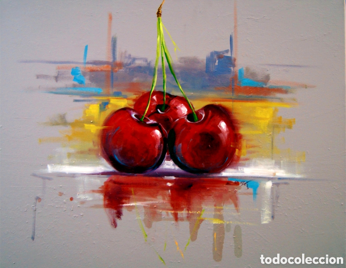 Arte: Cerezas estudios dentro de un espacio - Foto 1