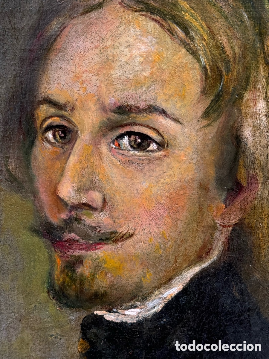Arte: Cuadro Caballero S.XIX - Foto 2