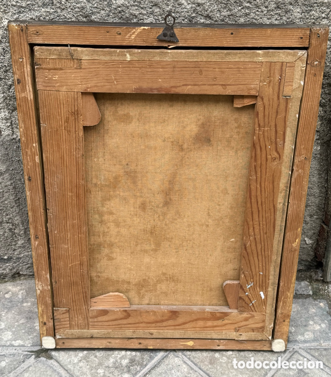 Arte: Cuadro Caballero S.XIX - Foto 5