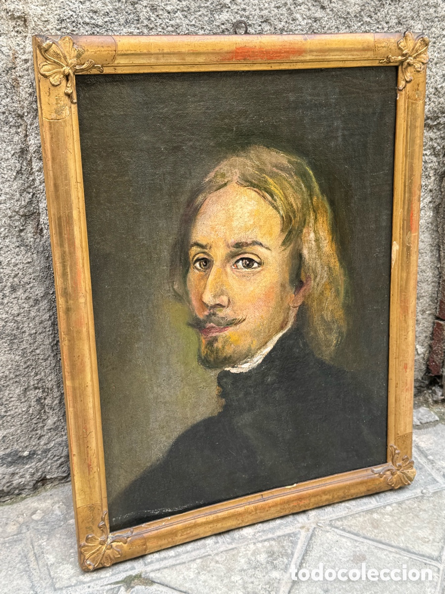 Arte: Cuadro Caballero S.XIX - Foto 6