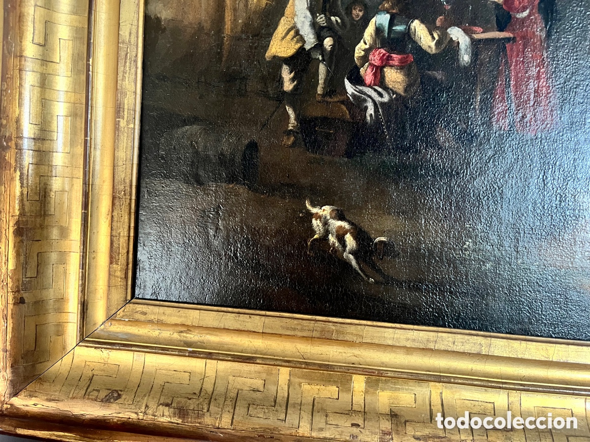 Arte: Cuadro SXVIII escena campestre - Foto 5