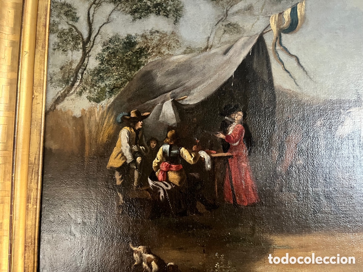 Arte: Cuadro SXVIII escena campestre - Foto 7
