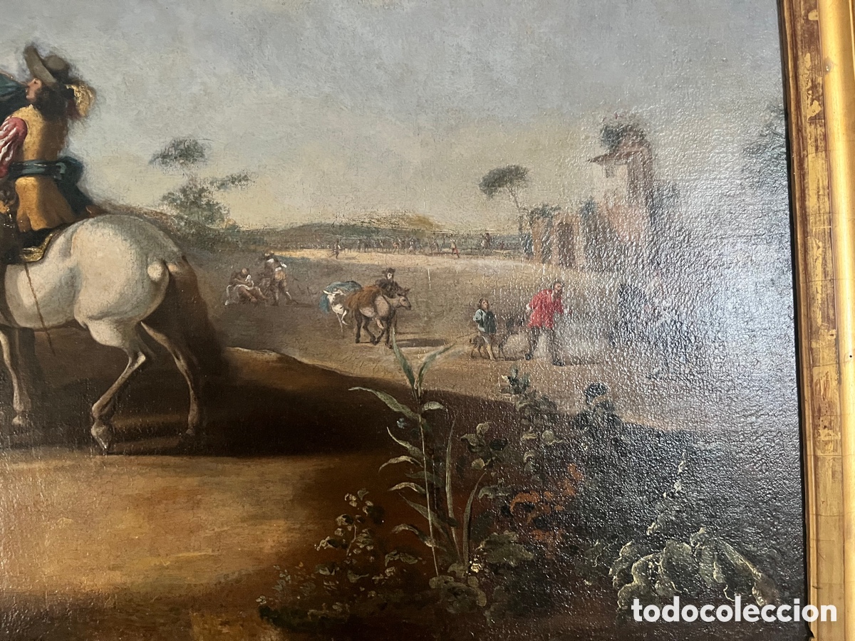 Arte: Cuadro SXVIII escena campestre - Foto 10