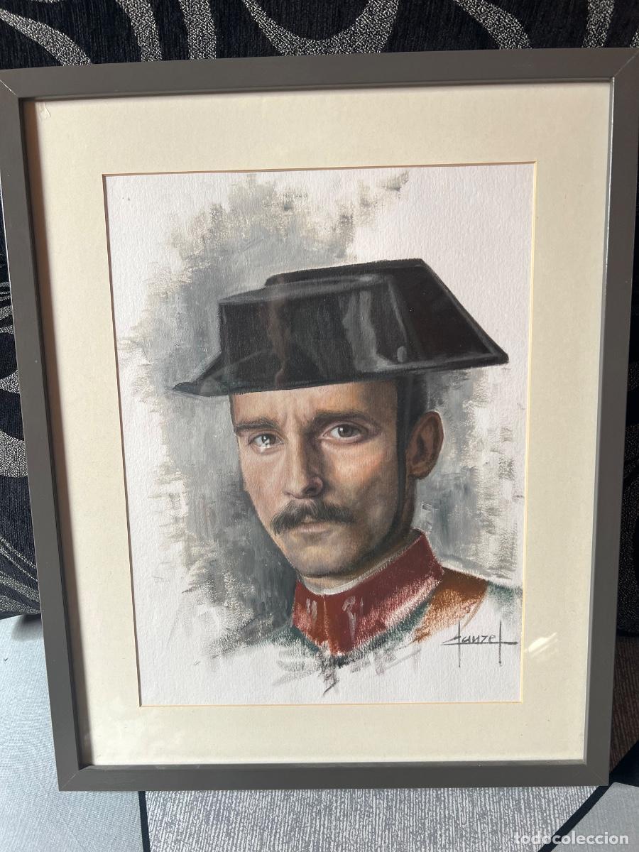 Arte: Boceto &oacute;leo Guardia Civil - Foto 1