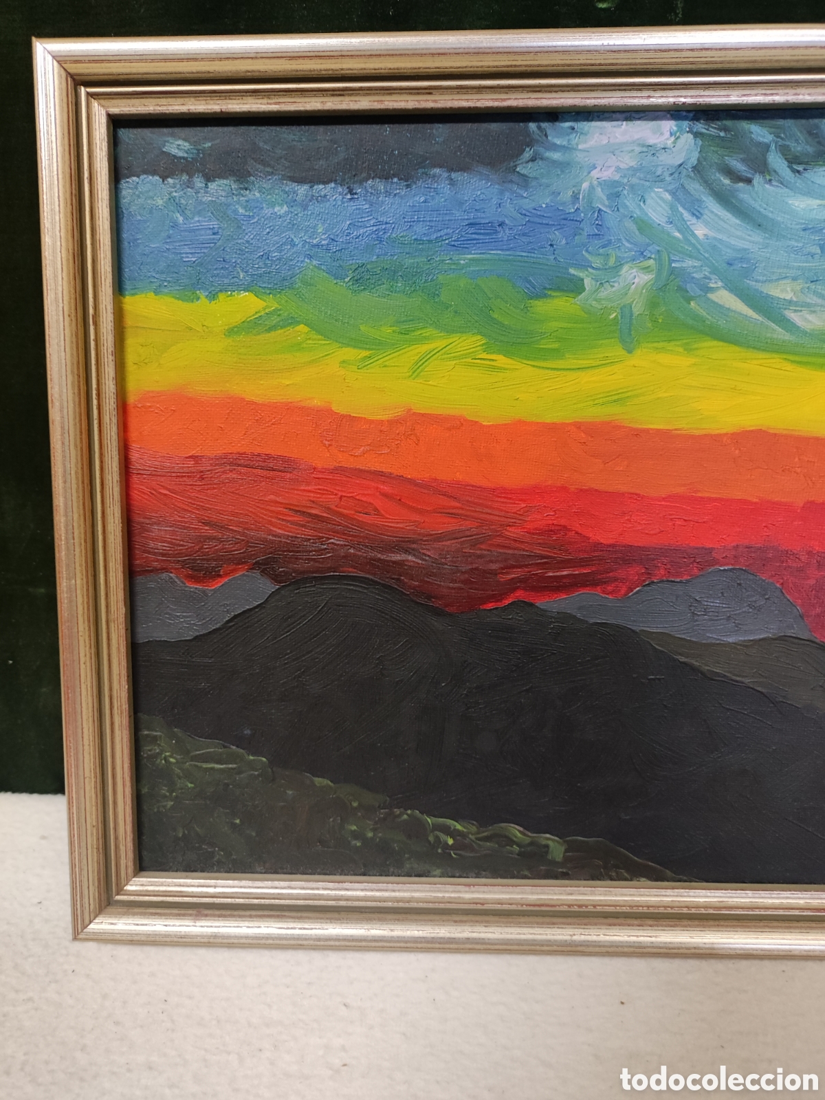 Arte: Paisaje &oacute;leo sobre lienzo - Foto 2