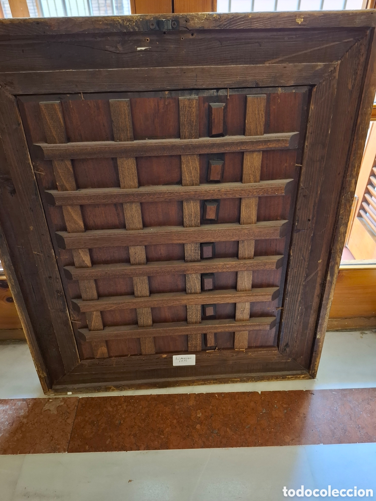 Arte: Adrien Jean Madiol &oacute;leo sobre tabla - Foto 8