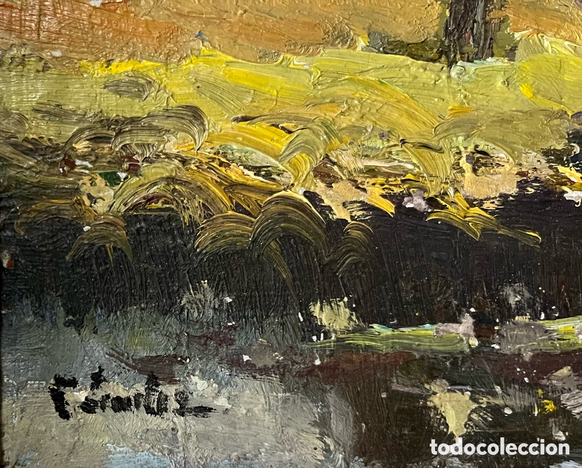 Arte: C. S&Aacute;NCHEZ . Oleo sobre tabla - Foto 3