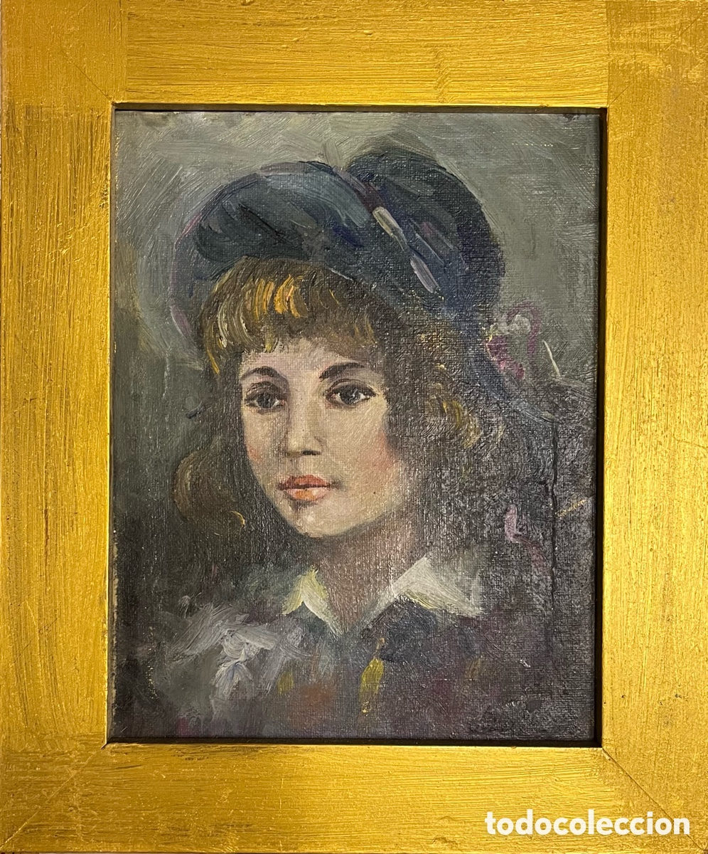 Arte: JOAN VI&Ntilde;AS. Retrato al oleo - Foto 2