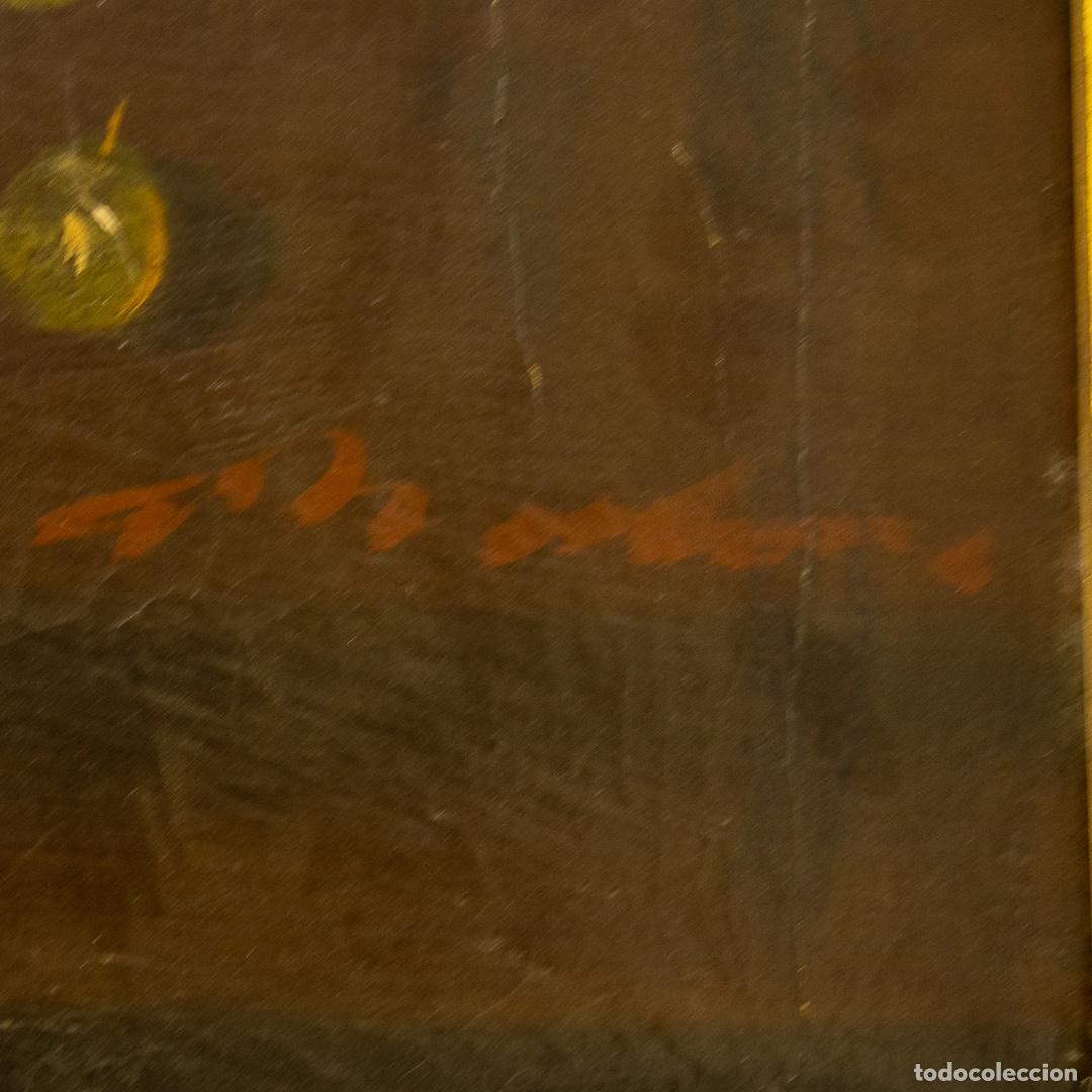 Arte: CUADRO BODEG&Oacute;N DE OLEO SOBRE LIENZO DEL SIGLO XX - Foto 4