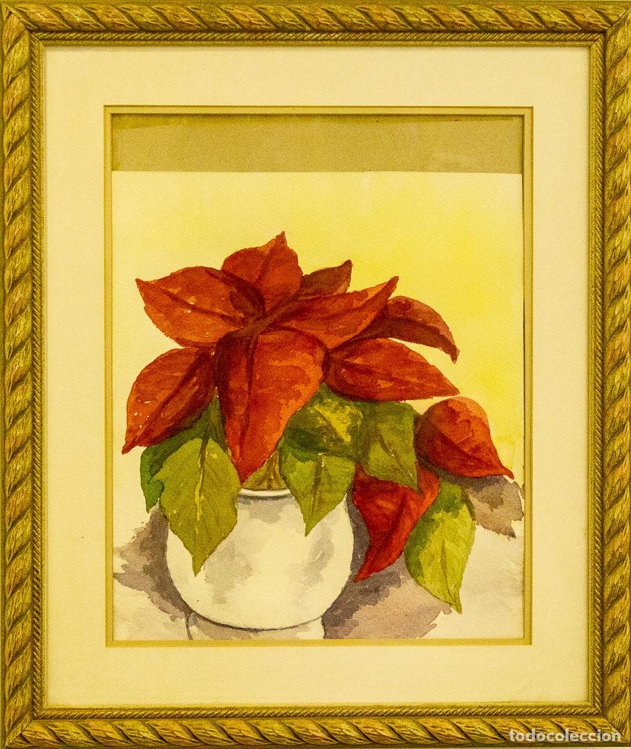 Arte: CUADRO DE ACUARELA DEL SIGLO XX - Foto 1