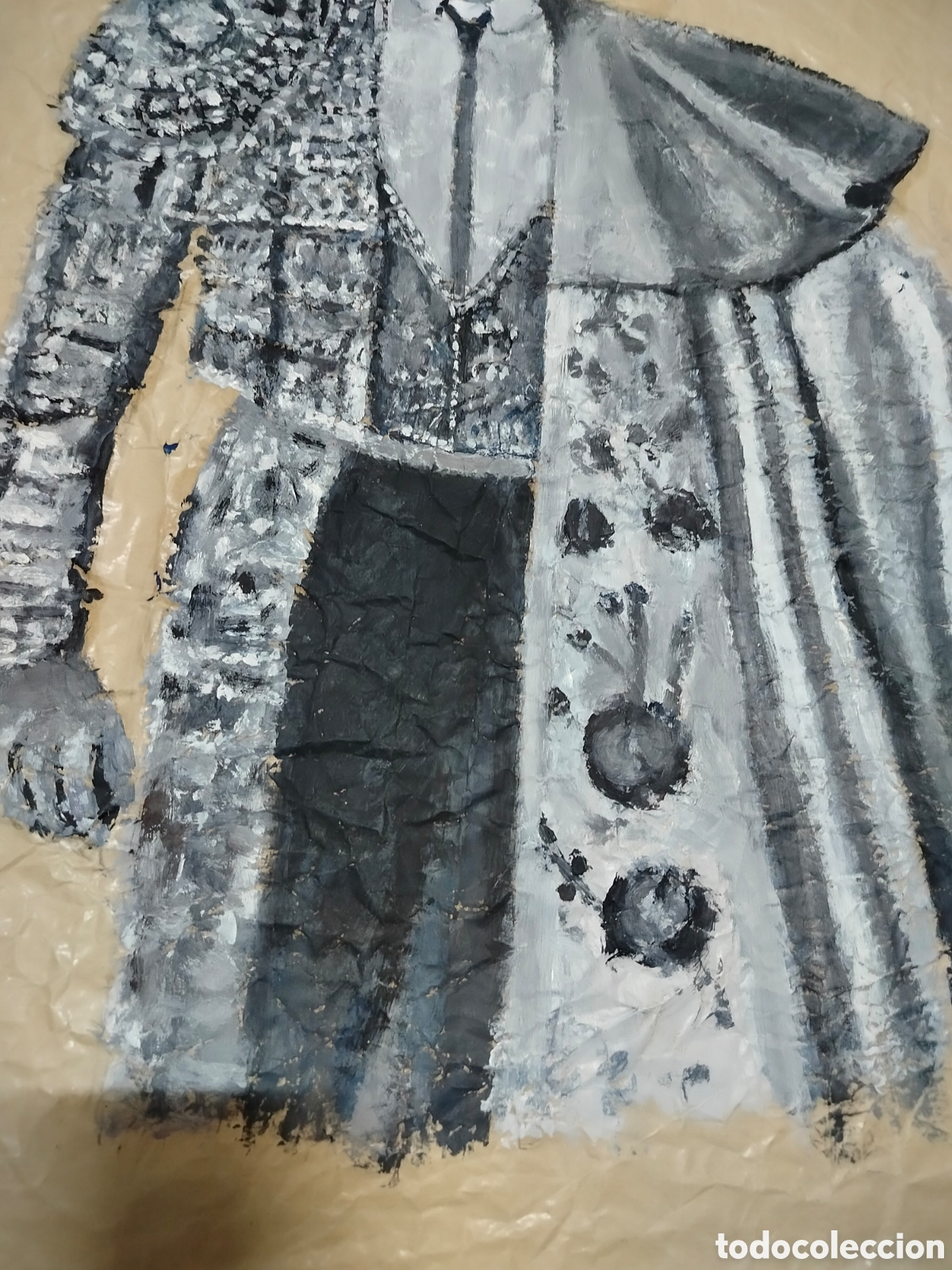 Arte: Torero, &Oacute;leo Sobre Estraza - Foto 5