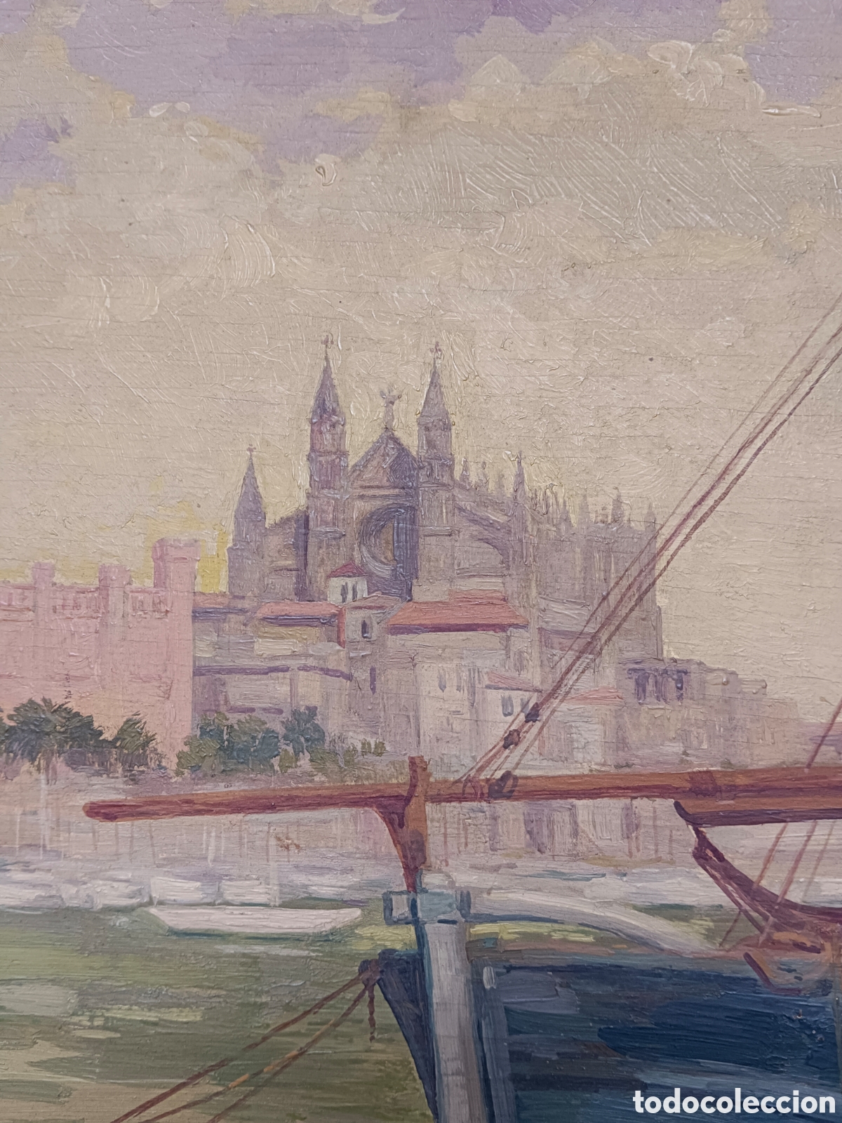 Arte: &nbsp;Andr&eacute;s Minnocci Herrera (Cartagena, entre 1900 y 1910 &ndash; Palma, 1967) &oacute;leo sobre madera