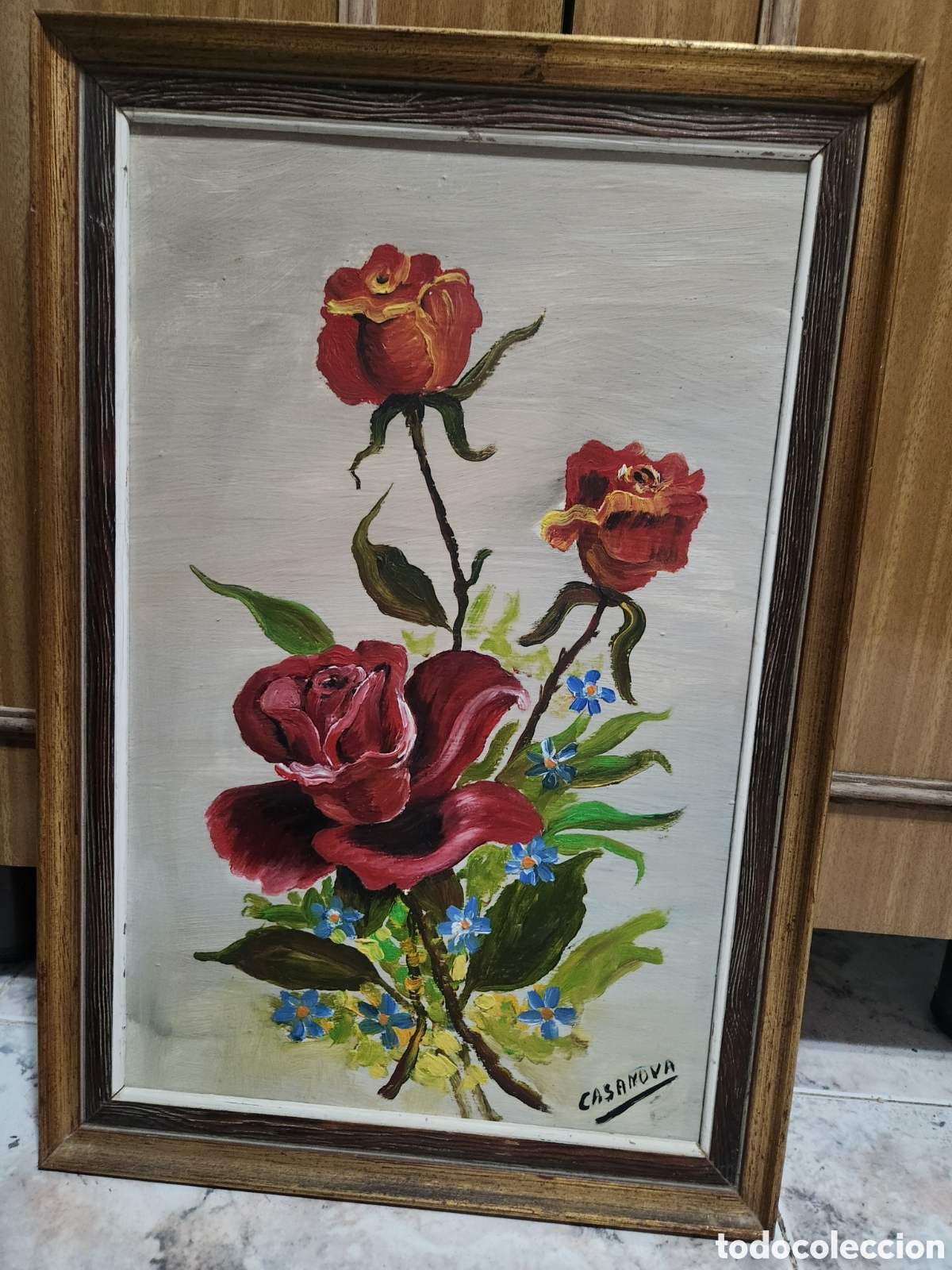 Kunst: Cuadro pintado a mano