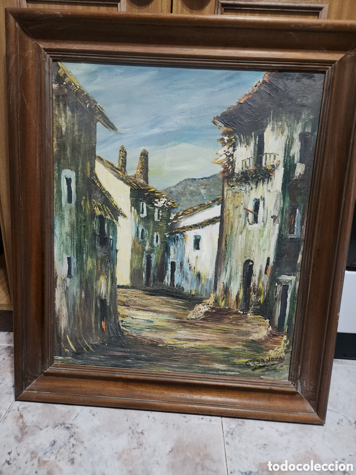 Kunst: Cuadro pintado a mano