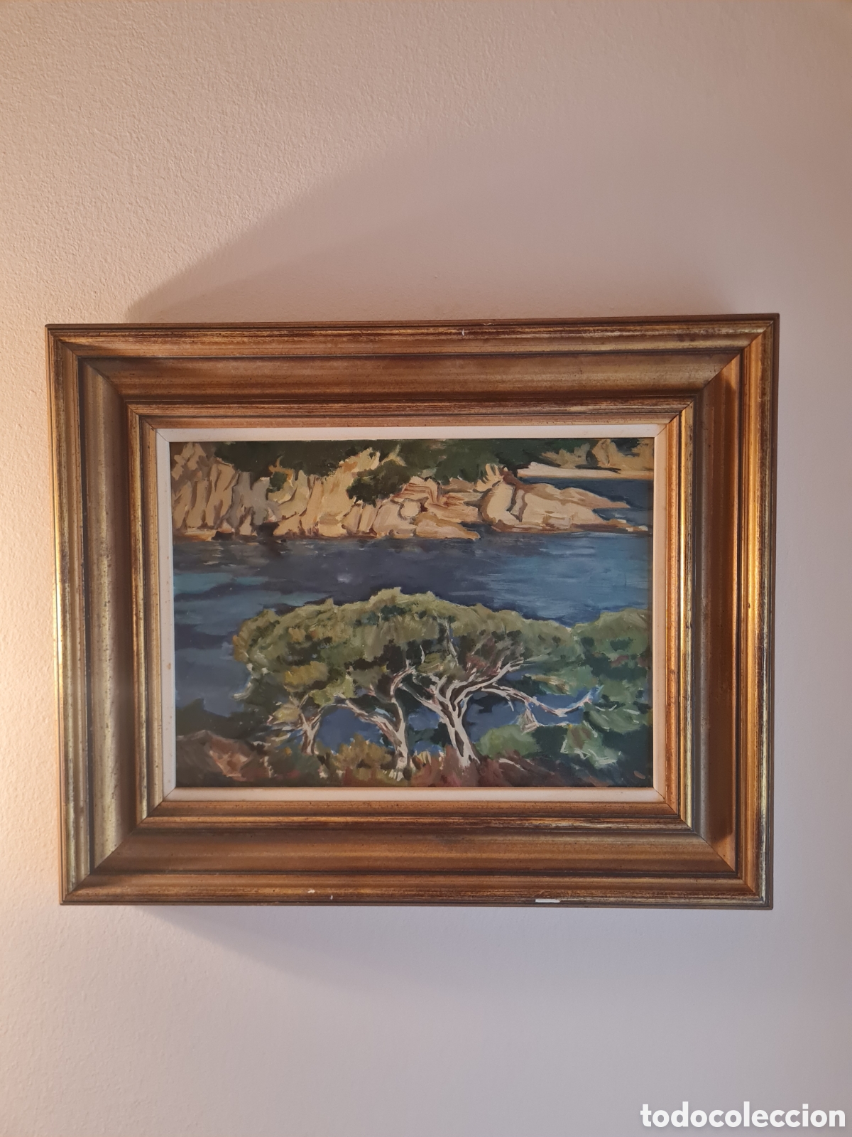 Arte: OLEO COSTA BRAVA. 1986. JOSE QUESADA - Foto 1