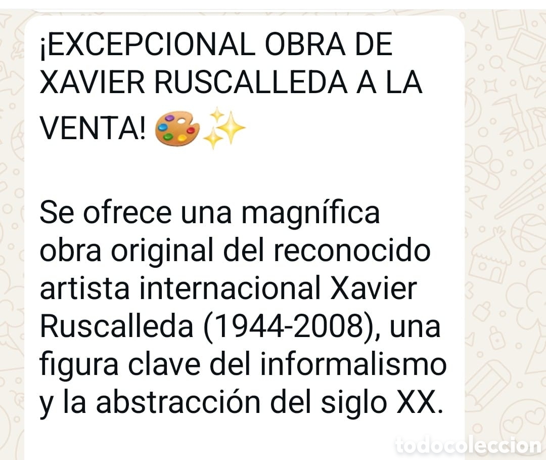 Arte: XAVIER RUSCALLEDA OLEO..GOUACHE..68X47 - Foto 22