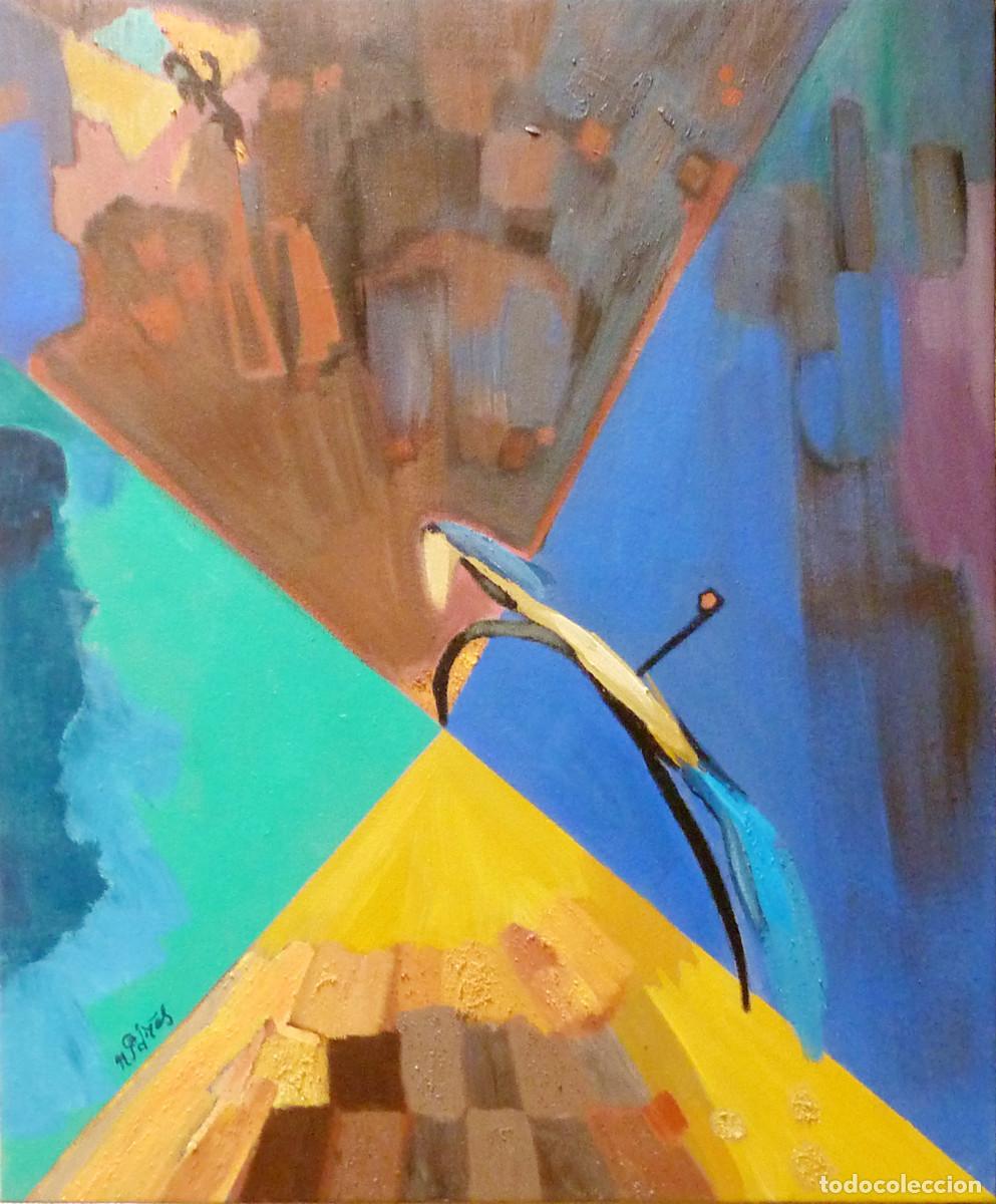 Arte: CARRERA AL GALOPE - Obra en oferta - Foto 1