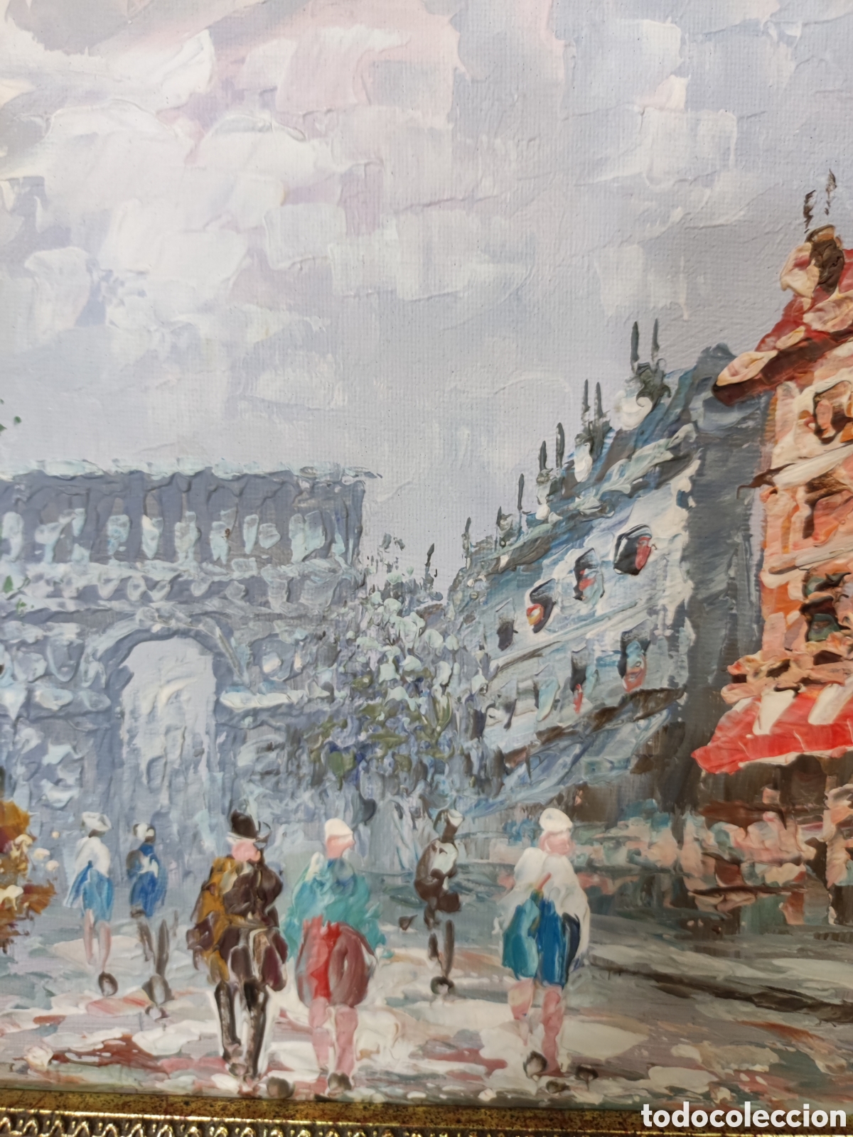 Arte: &Oacute;leo sobre lienzo fdo Burnett - Foto 4