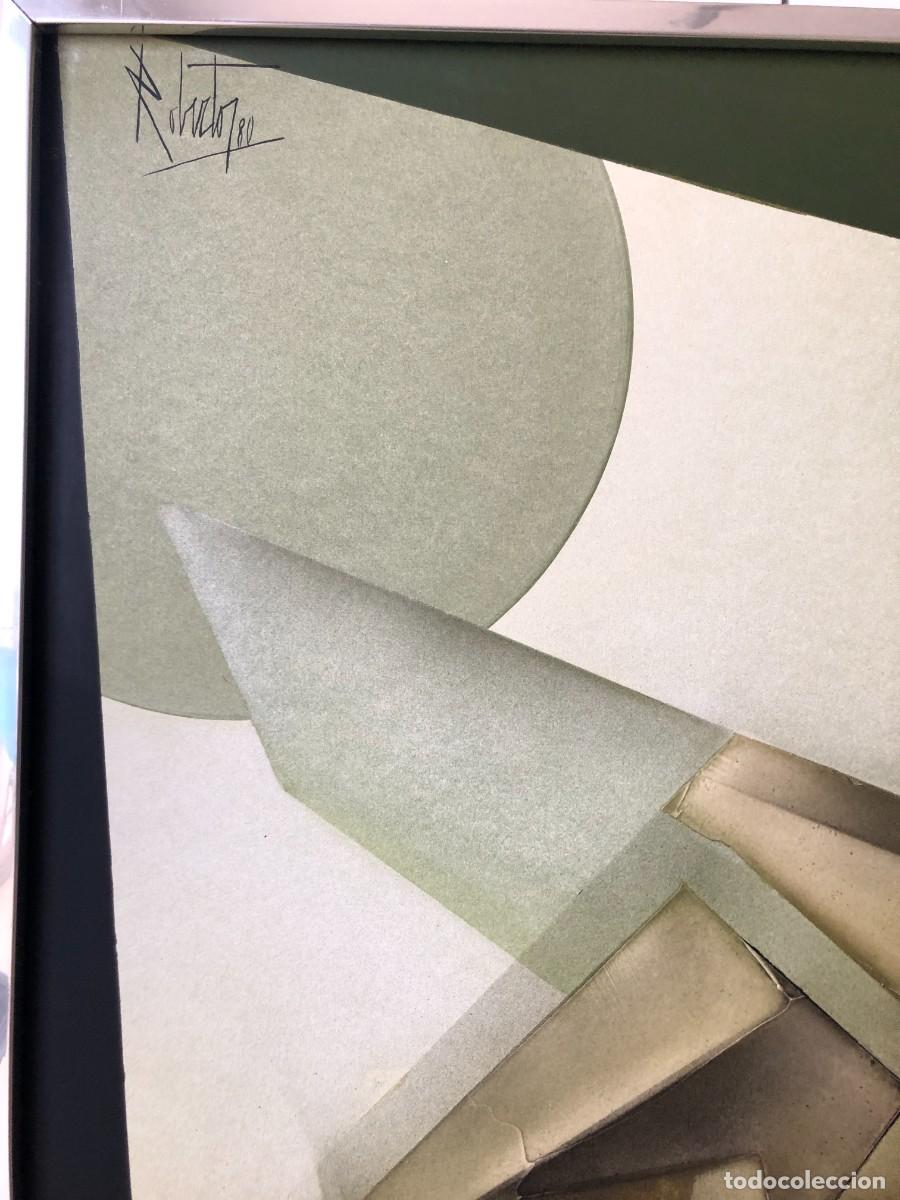 Arte: ORIGINAL 1980 - ABSTRACCION CUBISTA - NEO CONSTRUCTIVISMO - Foto 4